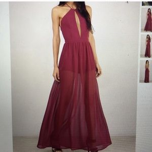 Tobi Backless Maxi Dress